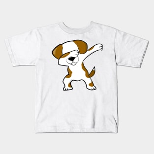 Dabbing dog Kids T-Shirt